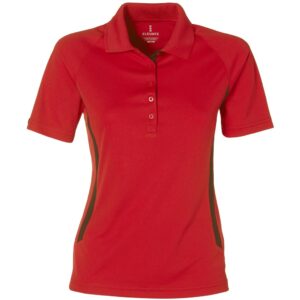 Ladies Mitica Golf Shirt – Red Marked to clear