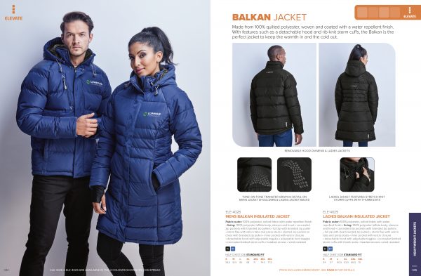 Ladies Balkan Insulated Jacket Jackets