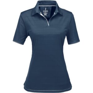 Ladies Prescott Golf Shirt – Blue Marked to clear golf shirt