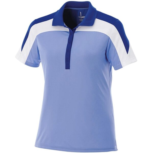 Ladies Vesta Golf Shirt – Blue Marked to clear