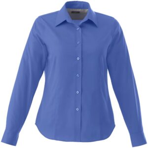 Ladies Long Sleeve Wilshire Shirt – Royal Blue Marked to clear