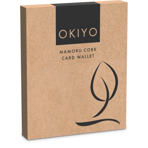 Okiyo Mamoru Cork Card Wallet Executive gifts card holder