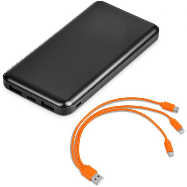 Kingpin Black 10 Compact Power Bank –  10,000mAh Mobile technology