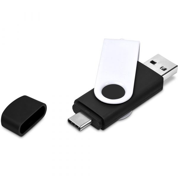 Shuffle Gyro Black Flash Drive – 8GB Flash drives