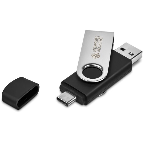 Shuffle Glint Flash Drive – 32GB – Silver Flash drives