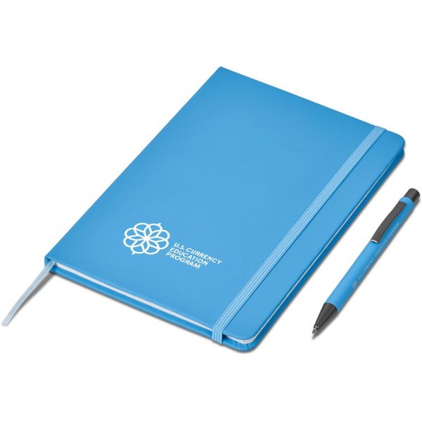 Hibiscus Notebook & Pen Set Ideas for conferences notebook & pen set