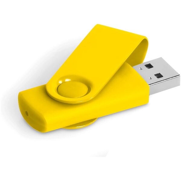 Axis Gyro Flash Drive – 16GB – Yellow Corporate gifts USB-7470