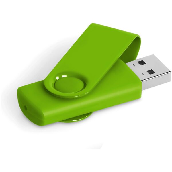 Axis Gyro Flash Drive – 8GB – Lime Corporate gifts USB-7460