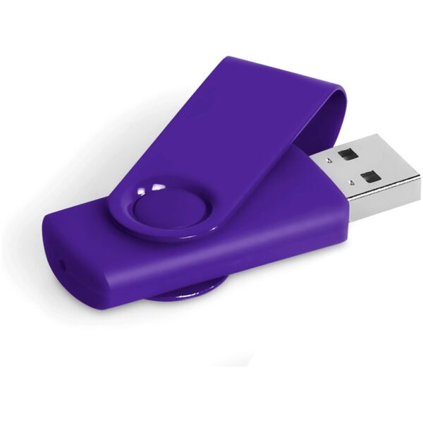 Axis Gyro Flash Drive – 8GB – Purple Flash drives USB-7460