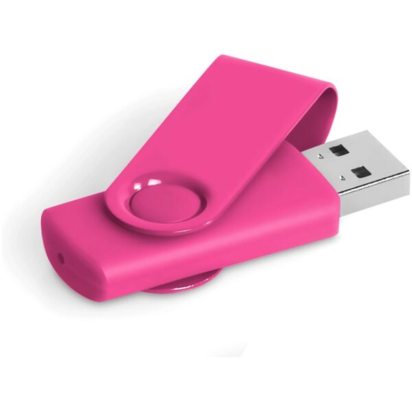 Axis Gyro Flash Drive – 8GB – Pink Corporate gifts USB-7460