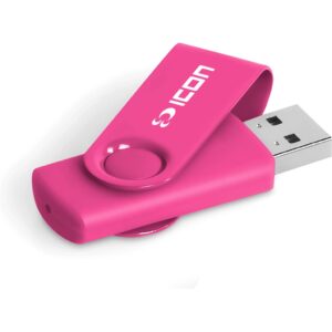 Axis Gyro Flash Drive – 8GB – Pink Corporate gifts USB-7460