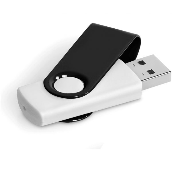 Axis Gyro White Flash Drive – 4GB Flash drives USB-7450