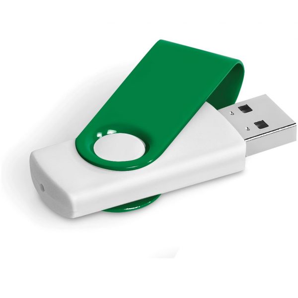 Axis Gyro White Flash Drive – 4GB Flash drives USB-7450