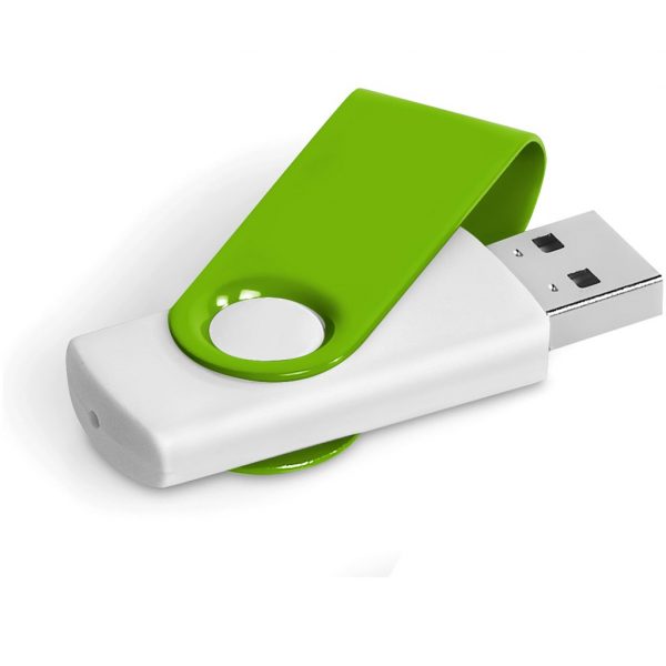 Axis Gyro White Flash Drive – 4GB Flash drives USB-7450