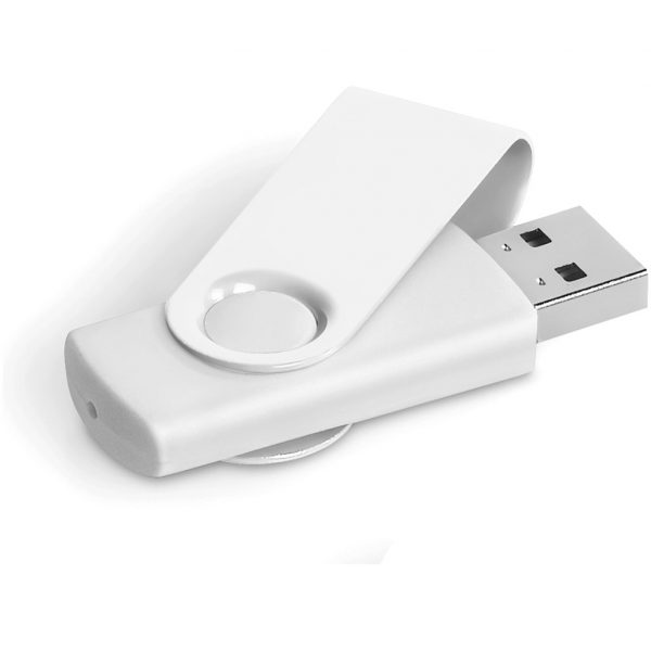 Axis Gyro White Flash Drive – 4GB Flash drives USB-7450