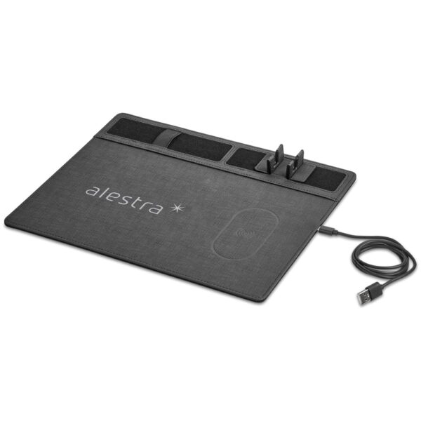 Alex Varga Aramis Wireless Charger Desk Organiser Mobile technology desk organiser