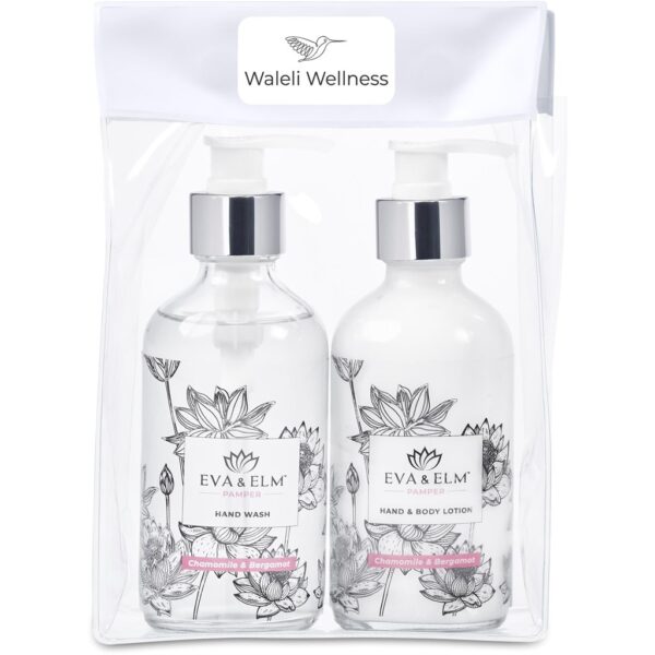 Eva & Elm Hand Wash & Hand Lotion Set Personal care and pamper lotion and body wash