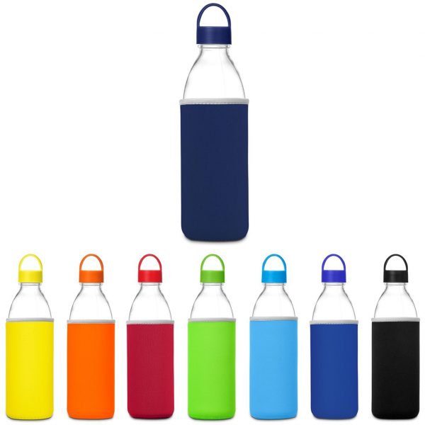 Kooshty Big Swing Neo Glass Water Bottle – 850ml Drinkware glass water bottle