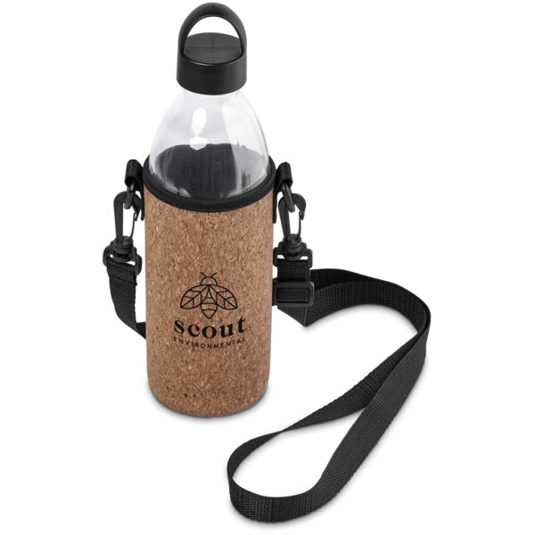 Kooshty Kork Hands-Free Glass Water Bottle – 850ml Drinkware drinkware