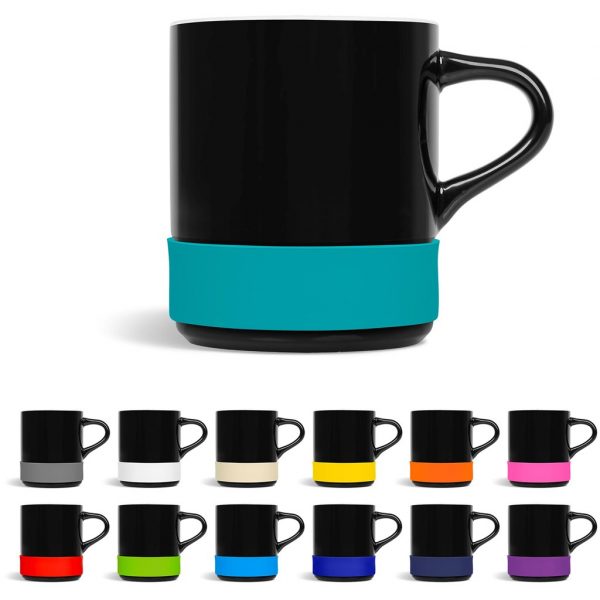 Kooshty Mixalot Black Mug – 320ml Drinkware ceramic mug