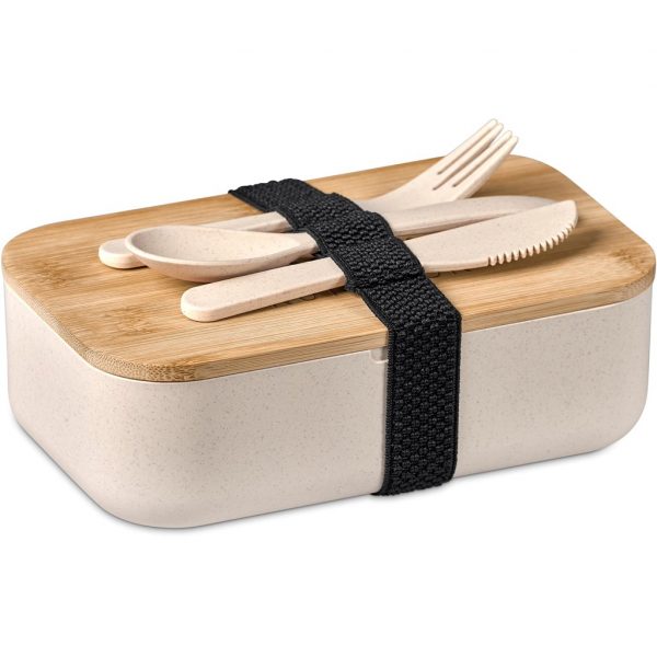 Okiyo Kura Cotton & Wheat Straw Lunch Set Coolers and lunchware cotton cooler lunch set