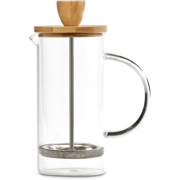 Okiyo Aibo Glass & Bamboo Coffee Set Ideas for women bamboo coffee set