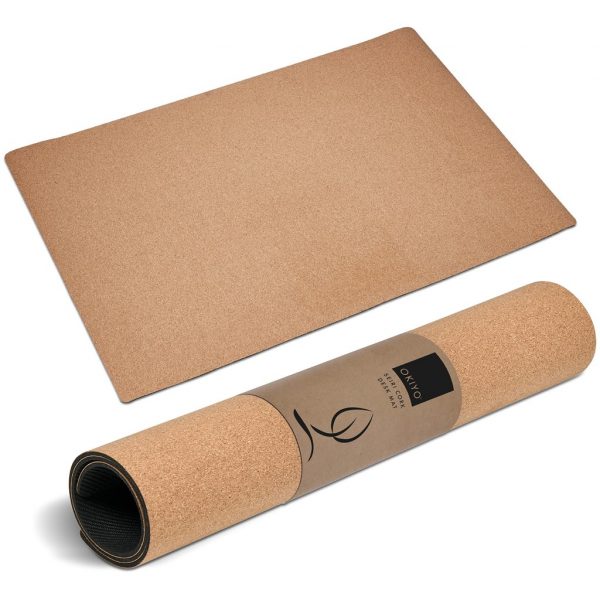 Okiyo Seiri Cork Desk Mat Mobile technology desk mat