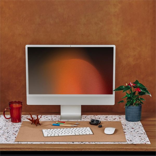 Okiyo Seiri Cork Desk Mat Mobile technology desk mat