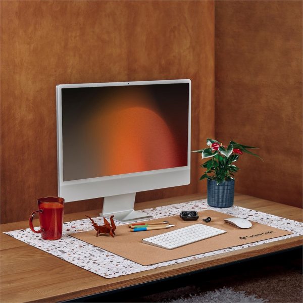 Okiyo Seiri Cork Desk Mat Mobile technology desk mat