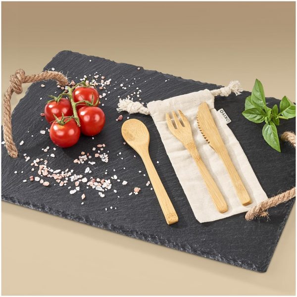 Okiyo Nakama Bamboo Cutlery Set Drinkware