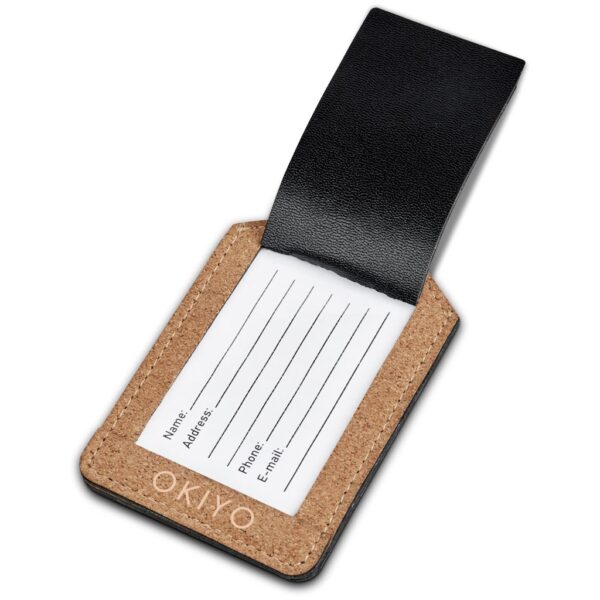 Okiyo Bouken Cork Luggage Tag Travel gifts