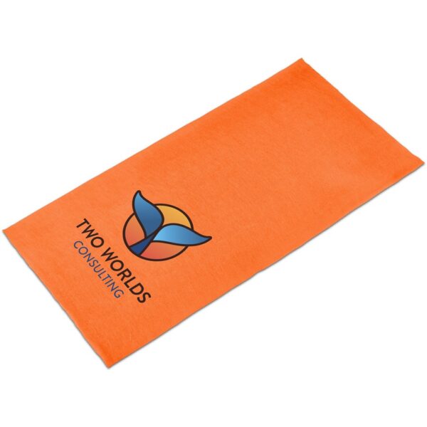 Adults Flexi Tubular Bandana – Orange Corporate gifts buff