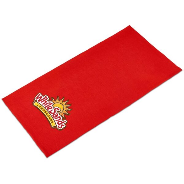 Kids Flexi Tubular Bandana – Red Corporate gifts buff