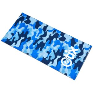 Kids Camo Flexi Tubular Bandana – Blue Corporate gifts buff