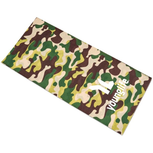 Kids Camo Flexi Tubular Bandana – Green Corporate gifts buff