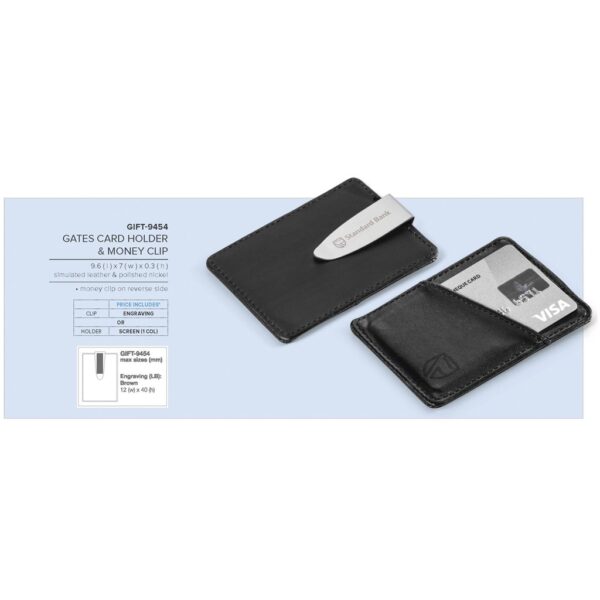 Altitude Gates Card Holder & Money Clip Corporate gifts Business Card Holder