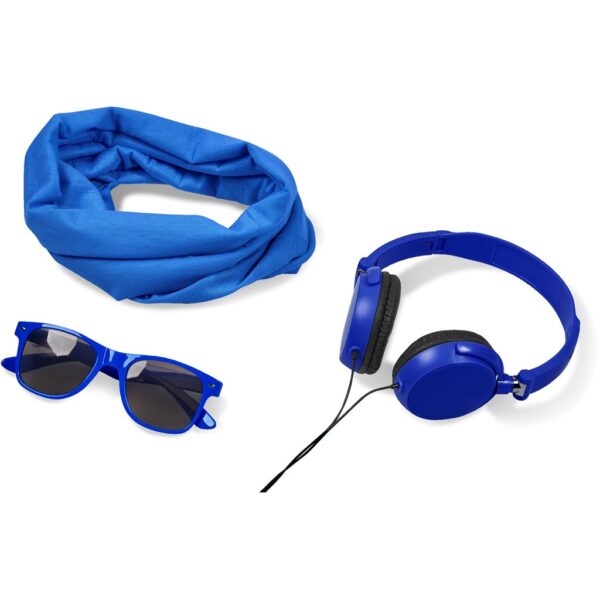 La Med Summer Set – Blue headphones