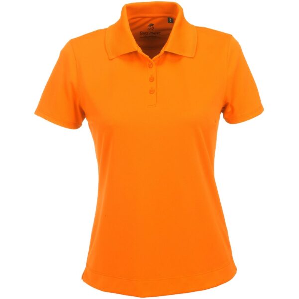 Ladies Wynn Golf Shirt – Orange Marked to clear That