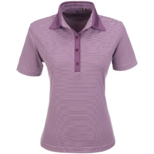 Ladies Pensacola Golf Shirt – Purple Marked to clear