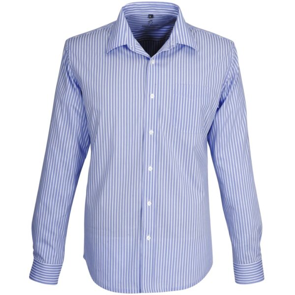 Mens Long Sleeve Glenarbor Shirt – Blue Marked to clear