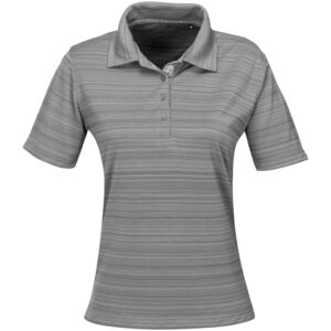 Ladies Astoria Golf Shirt – Grey Marked to clear