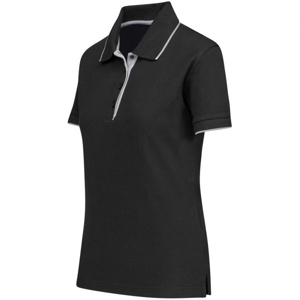 Ladies Wentworth Golf Shirt – Black Marked to clear