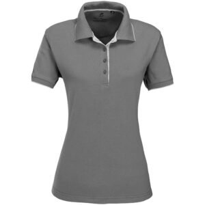 Ladies Wentworth Golf Shirt – Grey Marked to clear