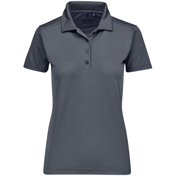 Ladies Sterling Ridge Golf Shirt – Grey Marked to clear