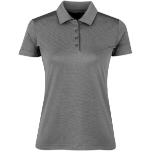 Ladies Sterling Ridge Golf Shirt – Grey Marked to clear