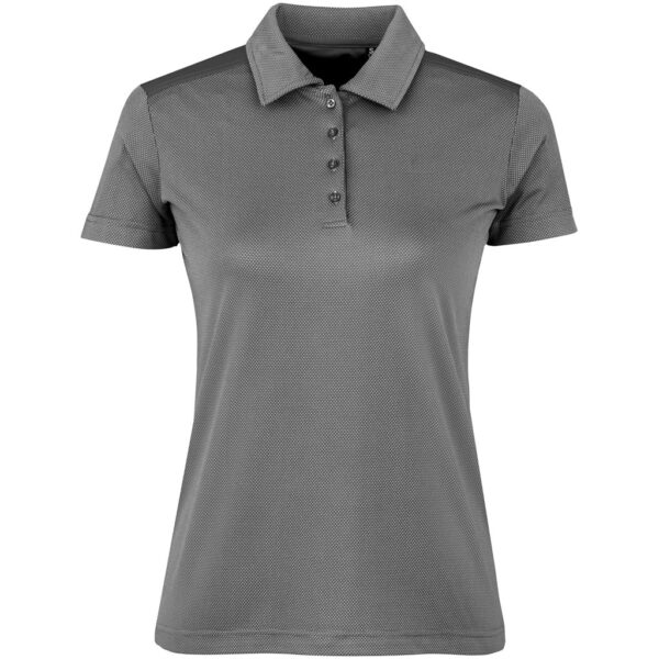 Ladies Sterling Ridge Golf Shirt – Grey Marked to clear