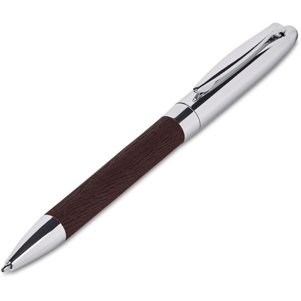 Oakridge Ball Pen In Pouch – Brown Corporate gifts ball pen set