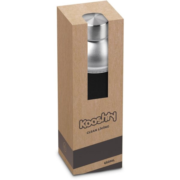 Kooshty Tosla Recycled Aluminium Water Bottle – 650ml Drinkware recycled aluminium water bottle