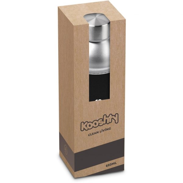 Kooshty Tosla Recycled Aluminium Water Bottle – 650ml Drinkware recycled aluminium water bottle