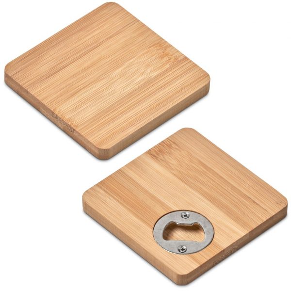 Altitude Drifter Bamboo Bottle Opener Coaster Corporate gifts bottle opener